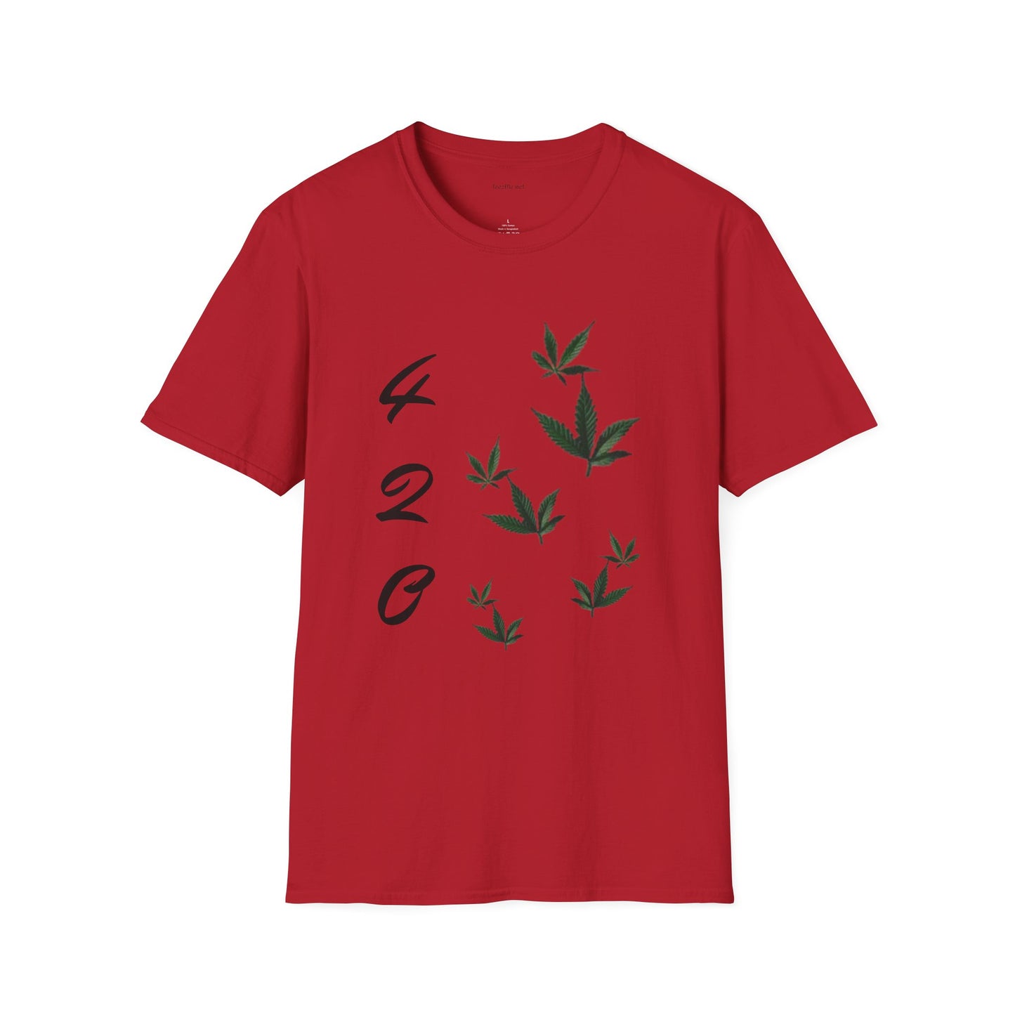 420 - Unisex Softstyle T-Shirt 100% Cotton Graphic #weed #cannabis