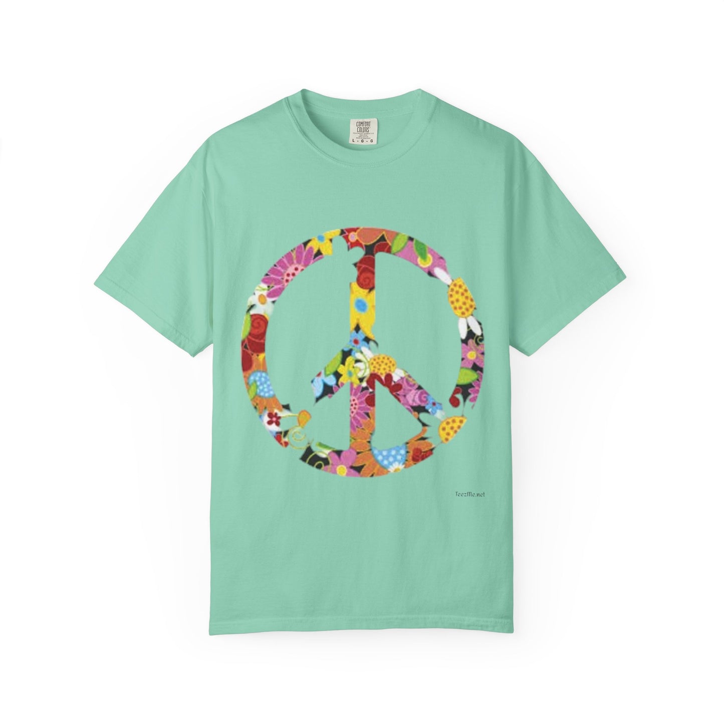 Peace Sign Unisex Garment-Dyed T-shirt