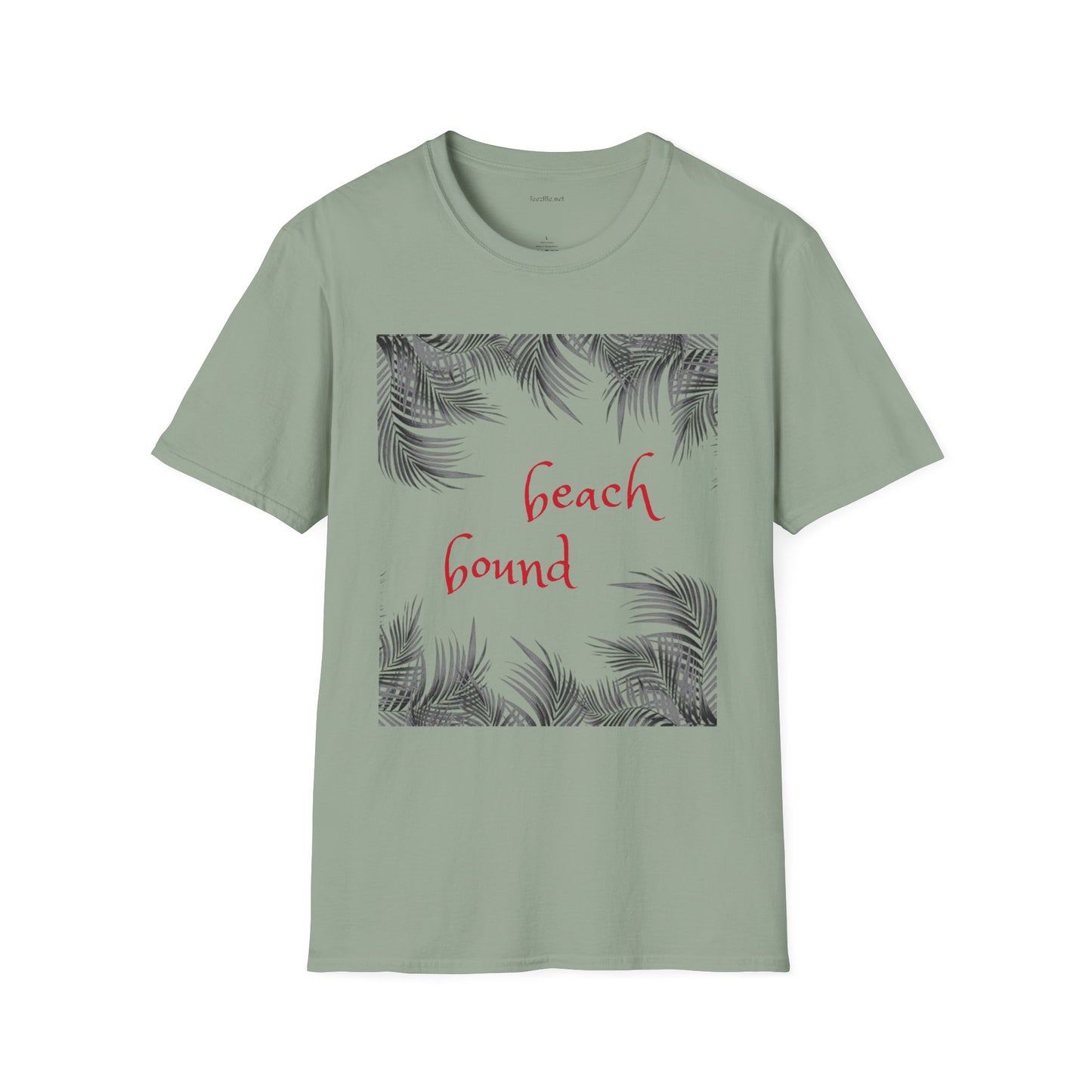 Beach Bound - Unisex Softstyle T-Shirt 100% Cotton Graphic