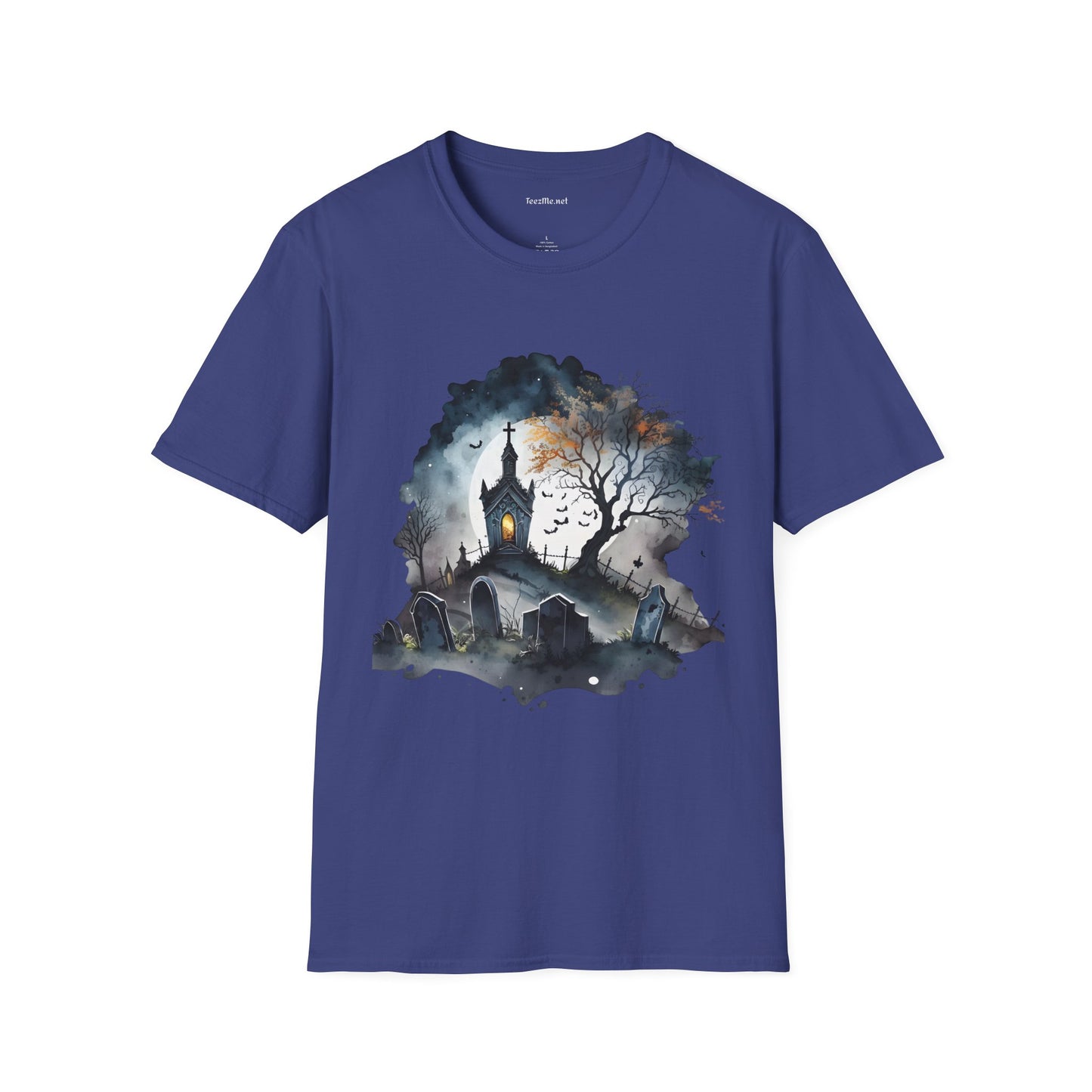 The Graveyard Unisex Softstyle T-Shirt 100% Cotton Graphic