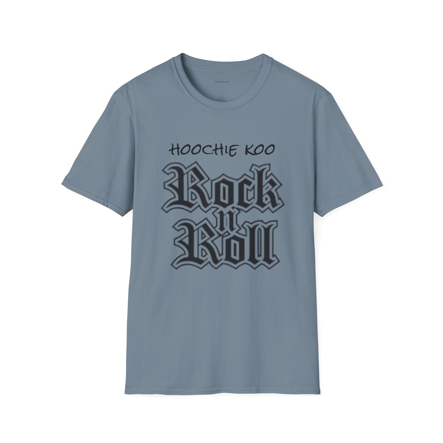 hoochie koo ROCK n ROLL - Unisex Softstyle T-Shirt 100% Cotton Graphic