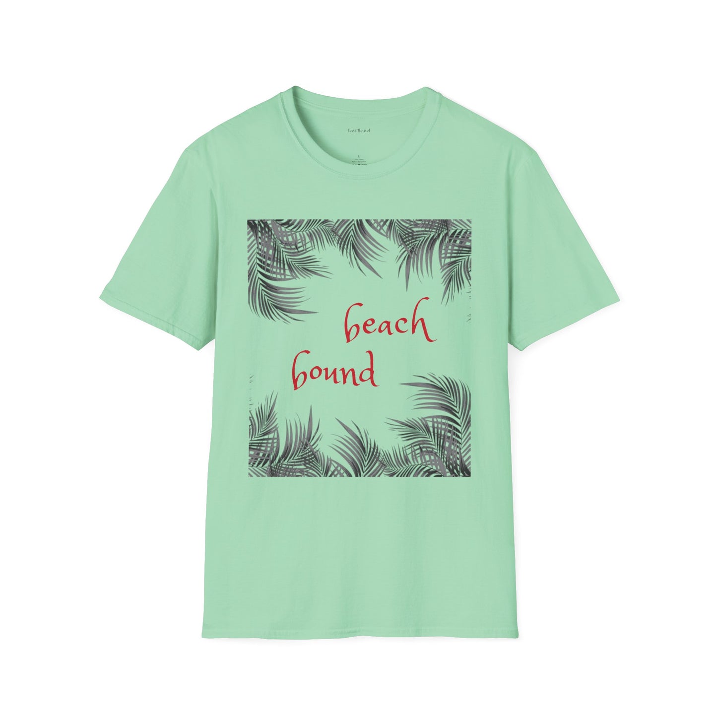 Beach Bound - Unisex Softstyle T-Shirt 100% Cotton Graphic