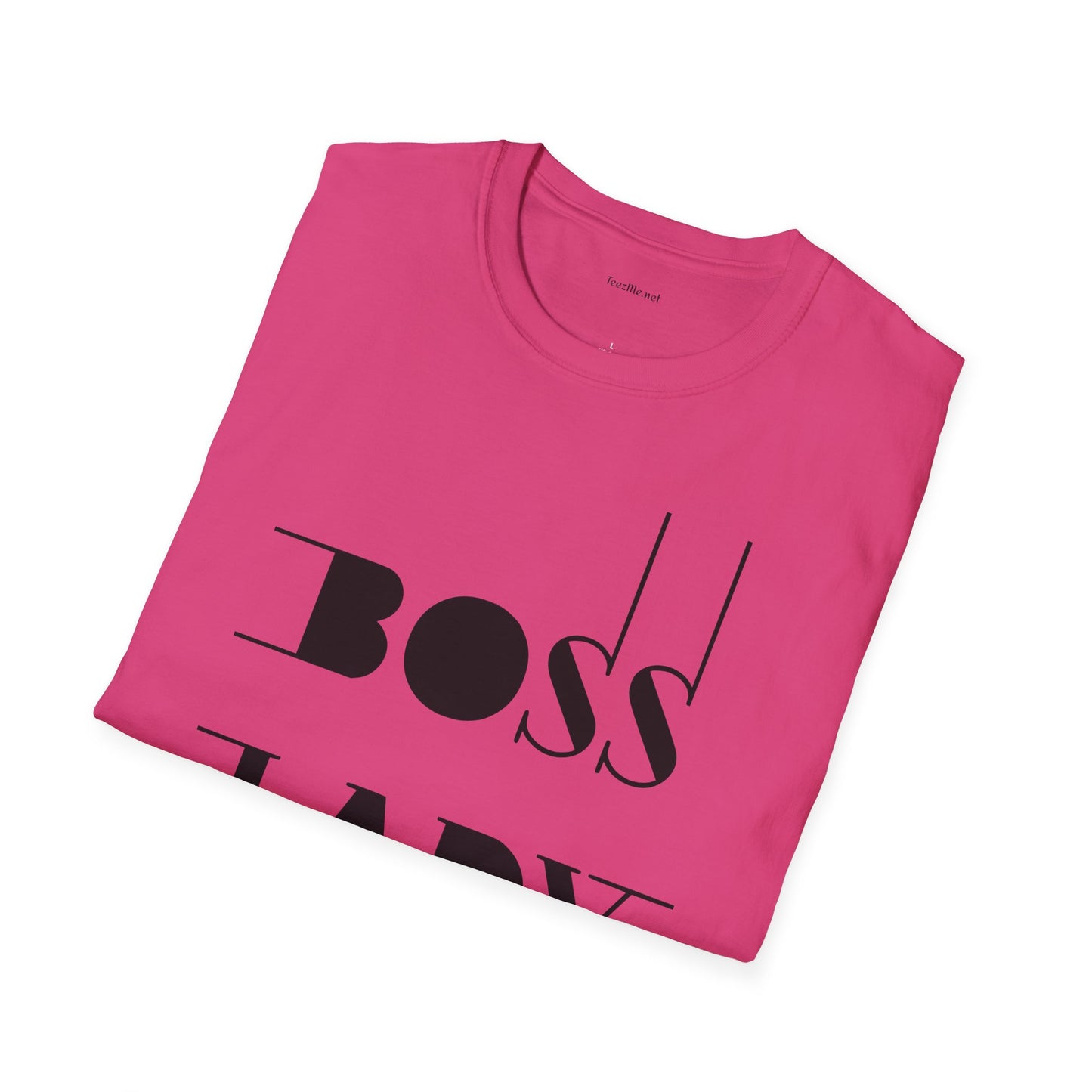 Boss Lady  - Unisex Softstyle T-Shirt 100% Cotton Graphic
