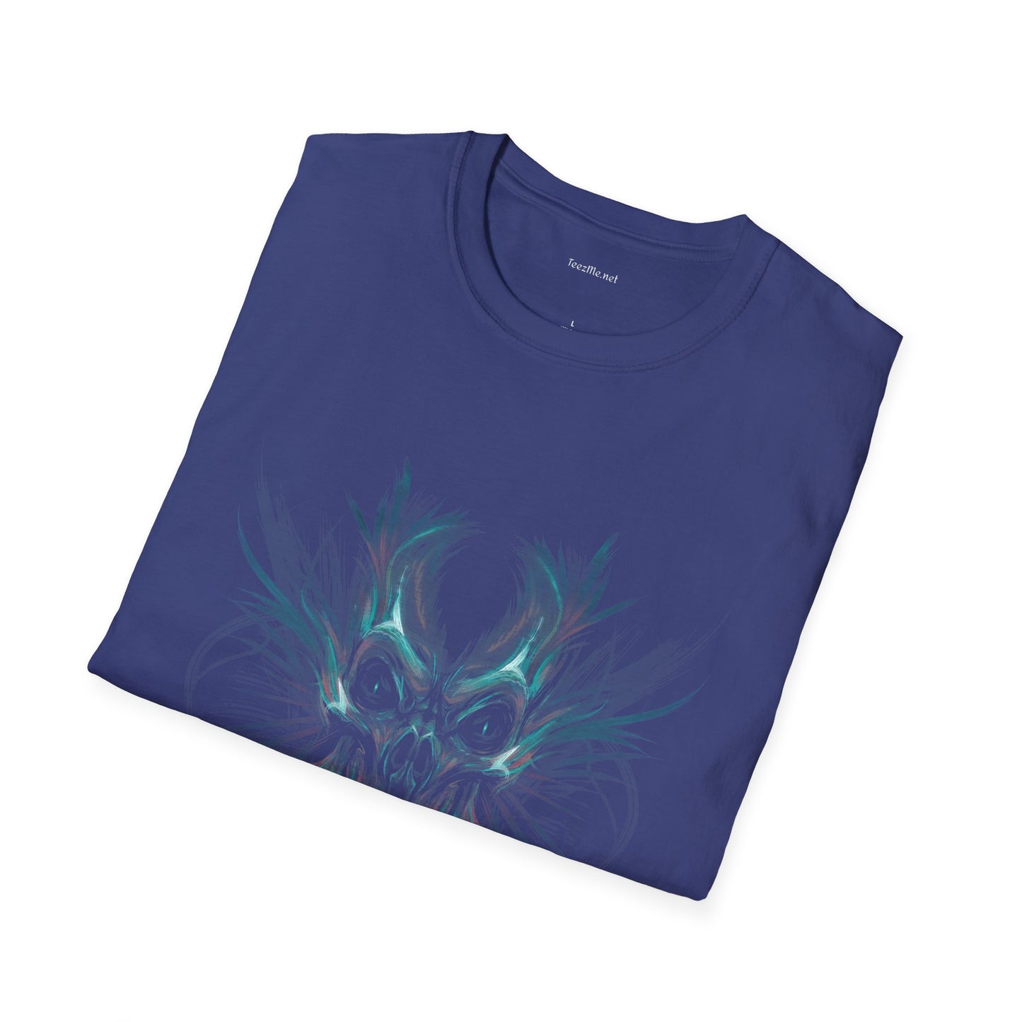 SKULL - Unisex Softstyle T-Shirt 100% Cotton Graphic