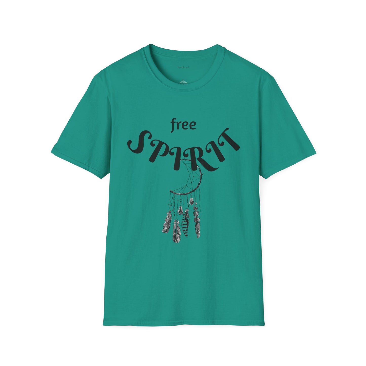 free SPIRIT - Unisex Softstyle T-Shirt 100% Cotton Graphic