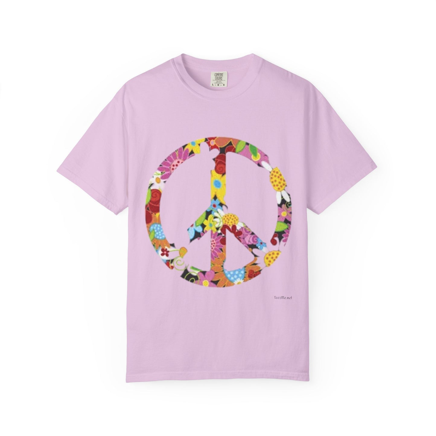 Peace Sign Unisex Garment-Dyed T-shirt