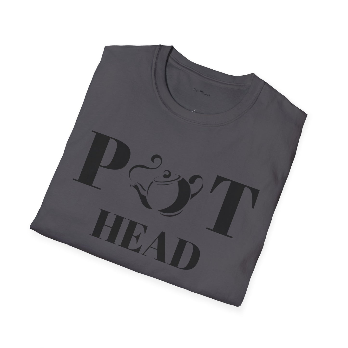 Pot Head - Unisex Softstyle T-Shirt 100% Cotton Graphic