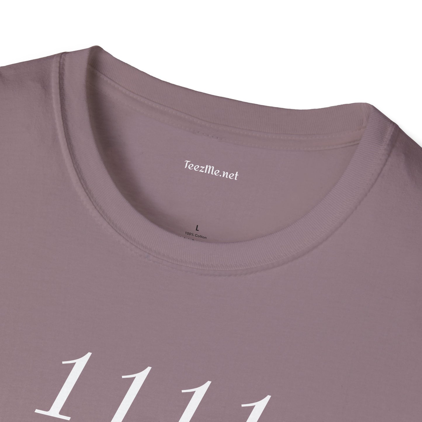 1111 (new beginnings) - Unisex Softstyle T-Shirt 100% Cotton Graphic #angel numbers