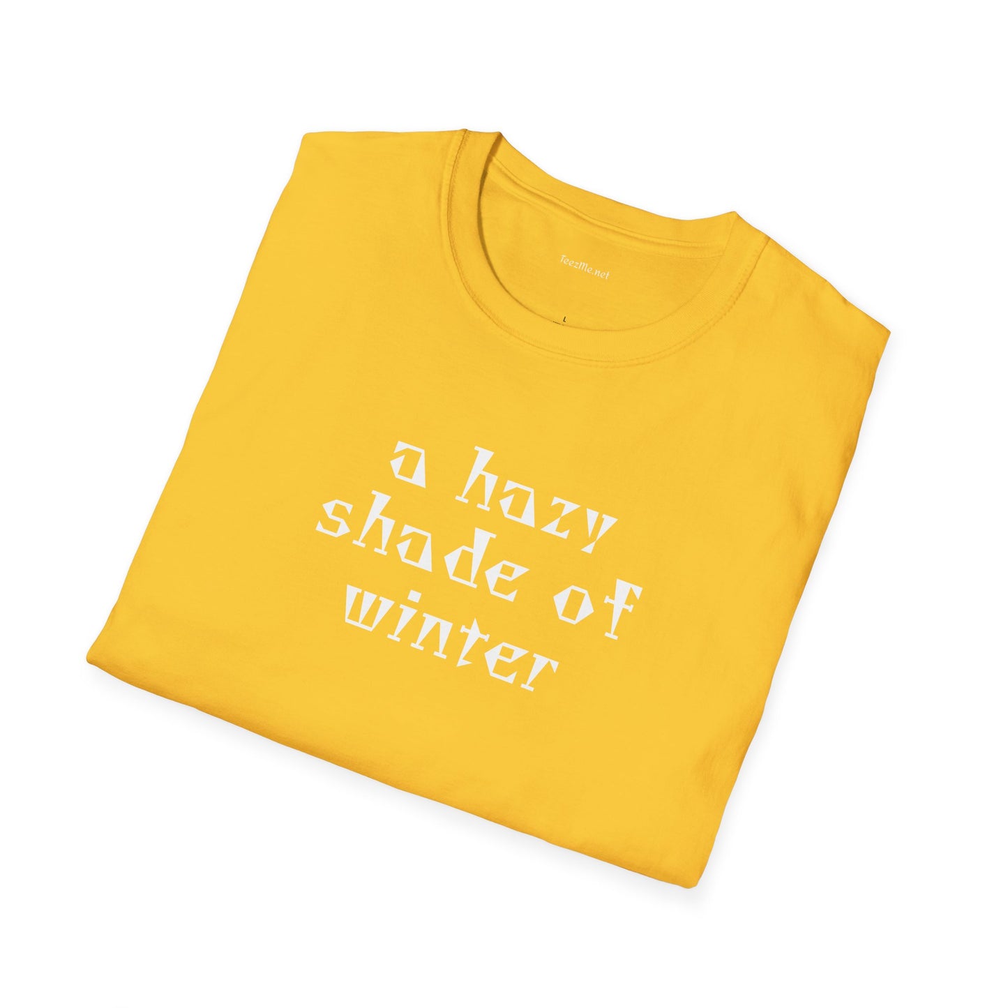 A hazy shade of winter - Unisex Softstyle T-Shirt 100% Cotton Graphic