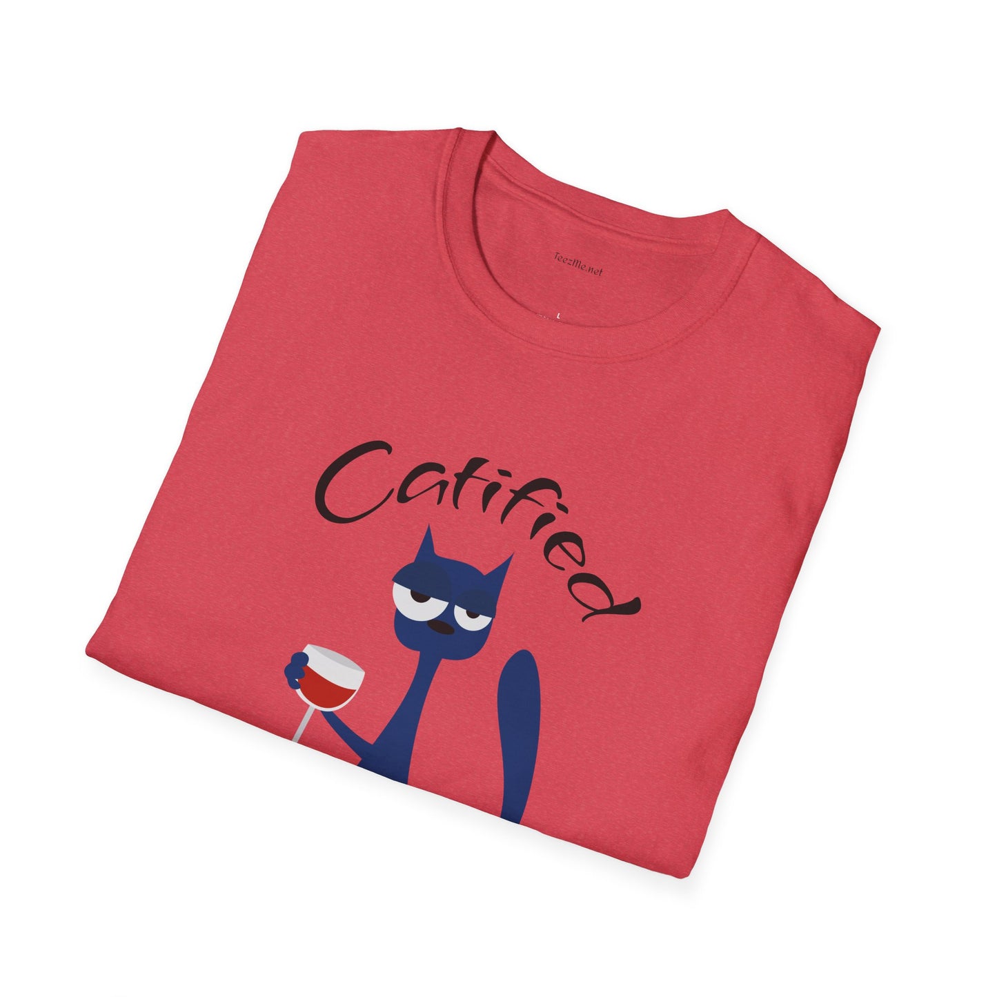 Catified Therapist - Unisex Softstyle T-Shirt 100% Cotton Graphic