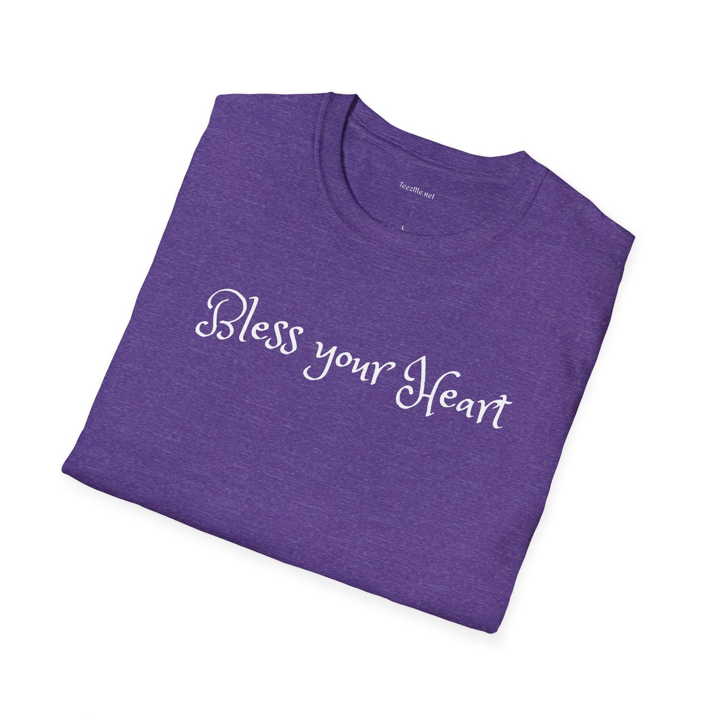 Bless your heart - Unisex Softstyle T-Shirt 100% Cotton Graphic