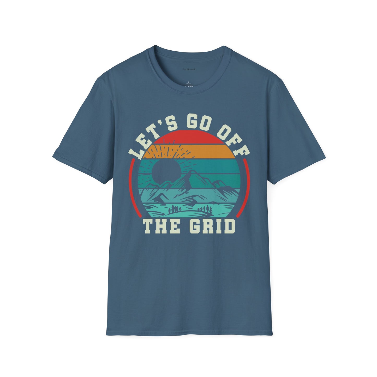 Off Grid - Unisex Softstyle T-Shirt 100% Cotton Graphic