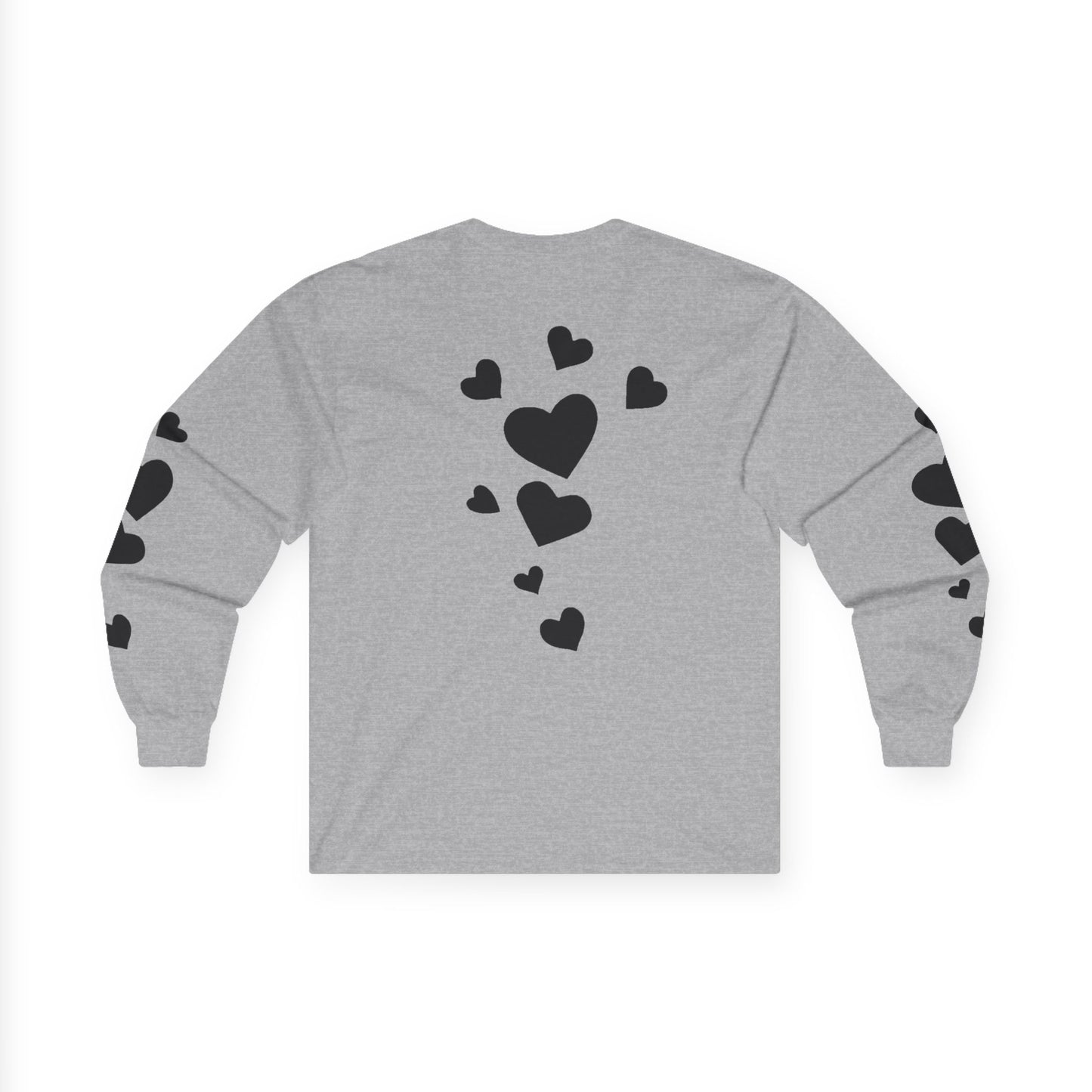 Hearts all over - Unisex Ultra Cotton Long Sleeve Tee