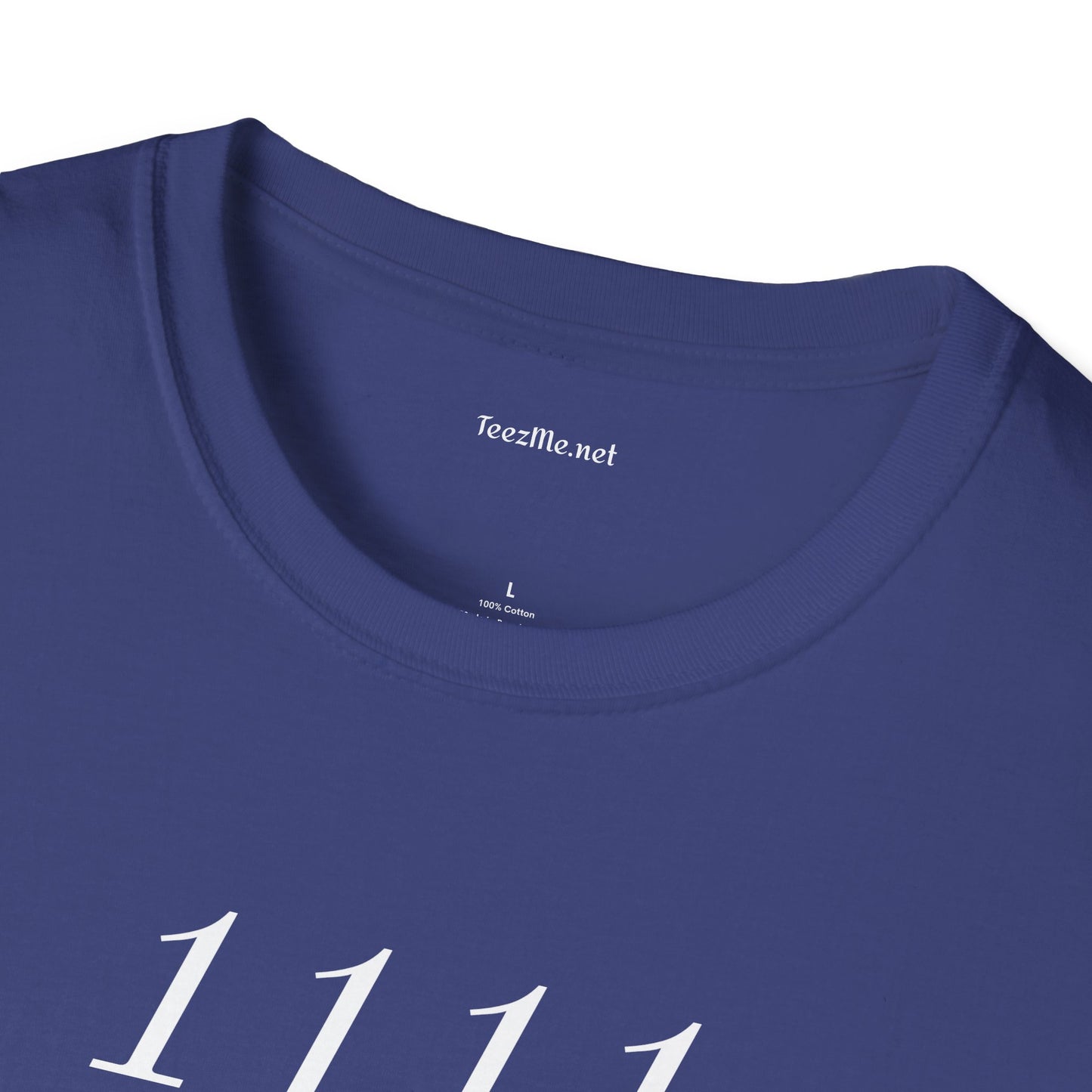 1111 (new beginnings) - Unisex Softstyle T-Shirt 100% Cotton Graphic #angel numbers