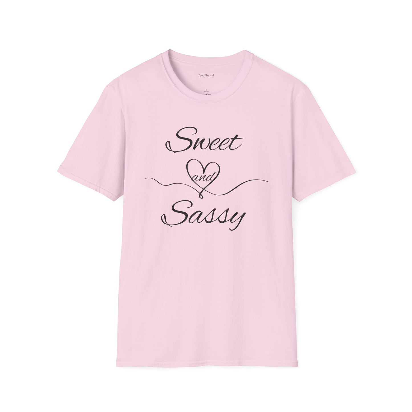 Sweet and Sassy - Unisex Softstyle T-Shirt 100% Cotton Graphic