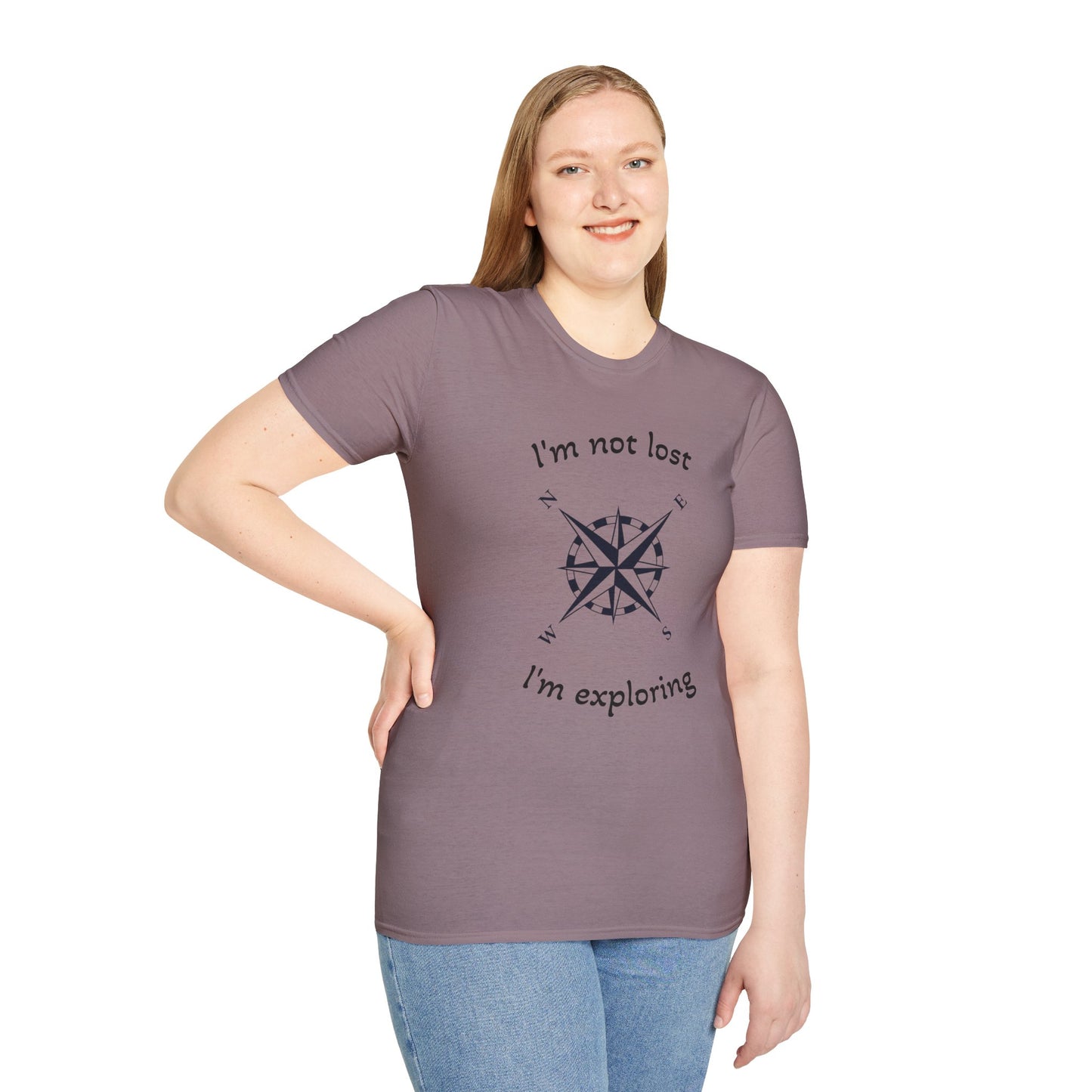 I'm not lost - Unisex Softstyle T-Shirt 100% Cotton Graphic