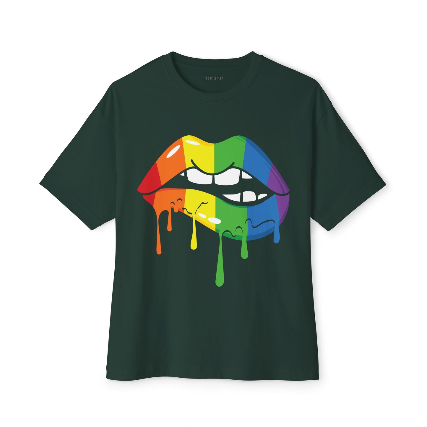 Lips LGBT Unisex Oversized Boxy Tee