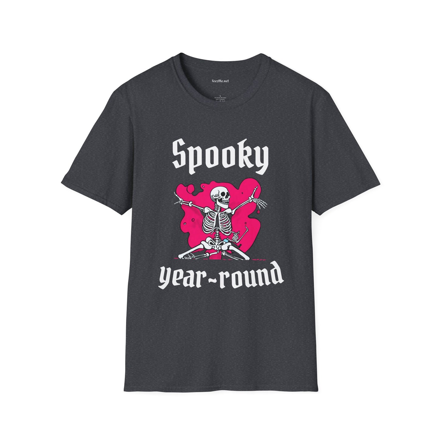 Spooky year-round Unisex Softstyle T-Shirt 100% Cotton Graphic