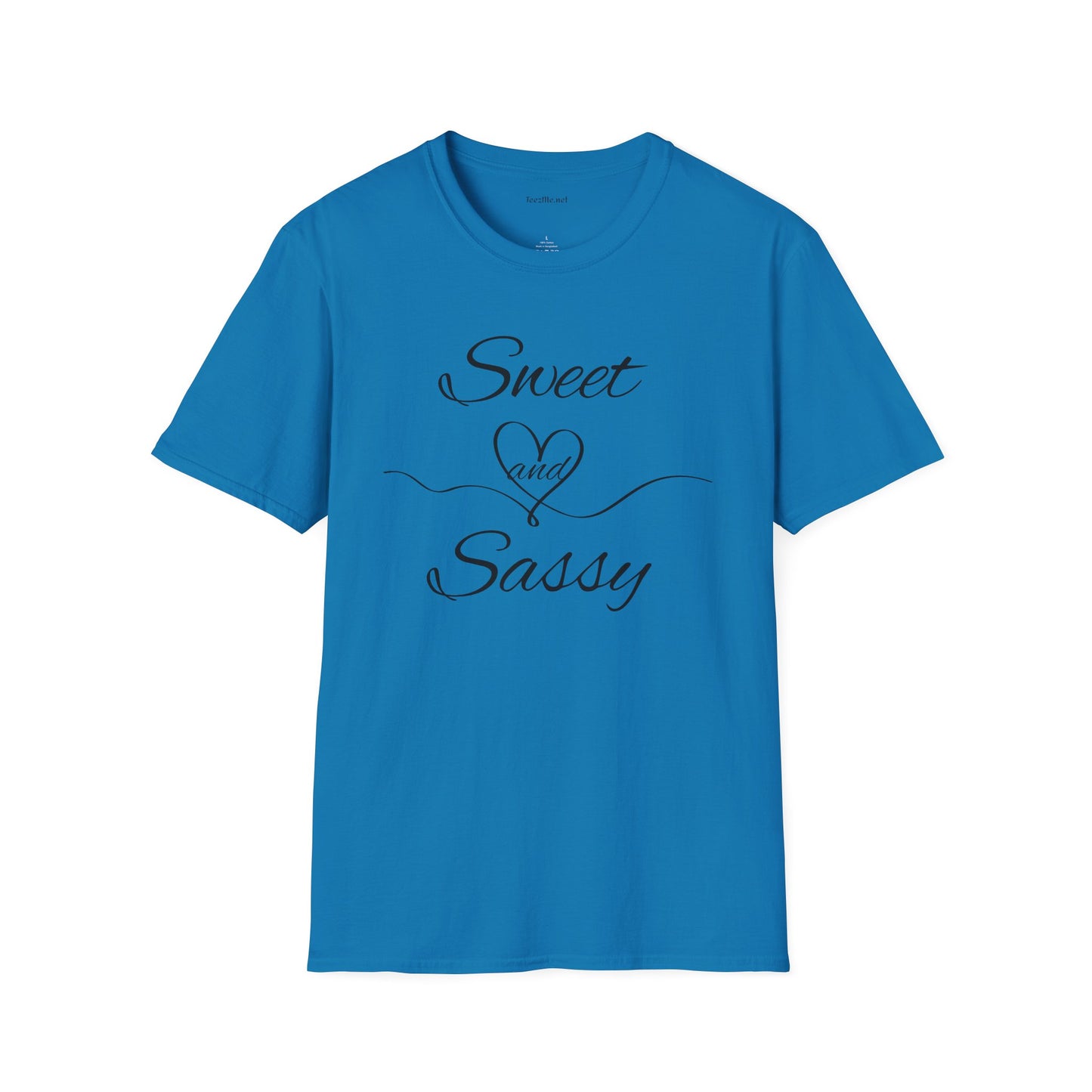 Sweet and Sassy - Unisex Softstyle T-Shirt 100% Cotton Graphic
