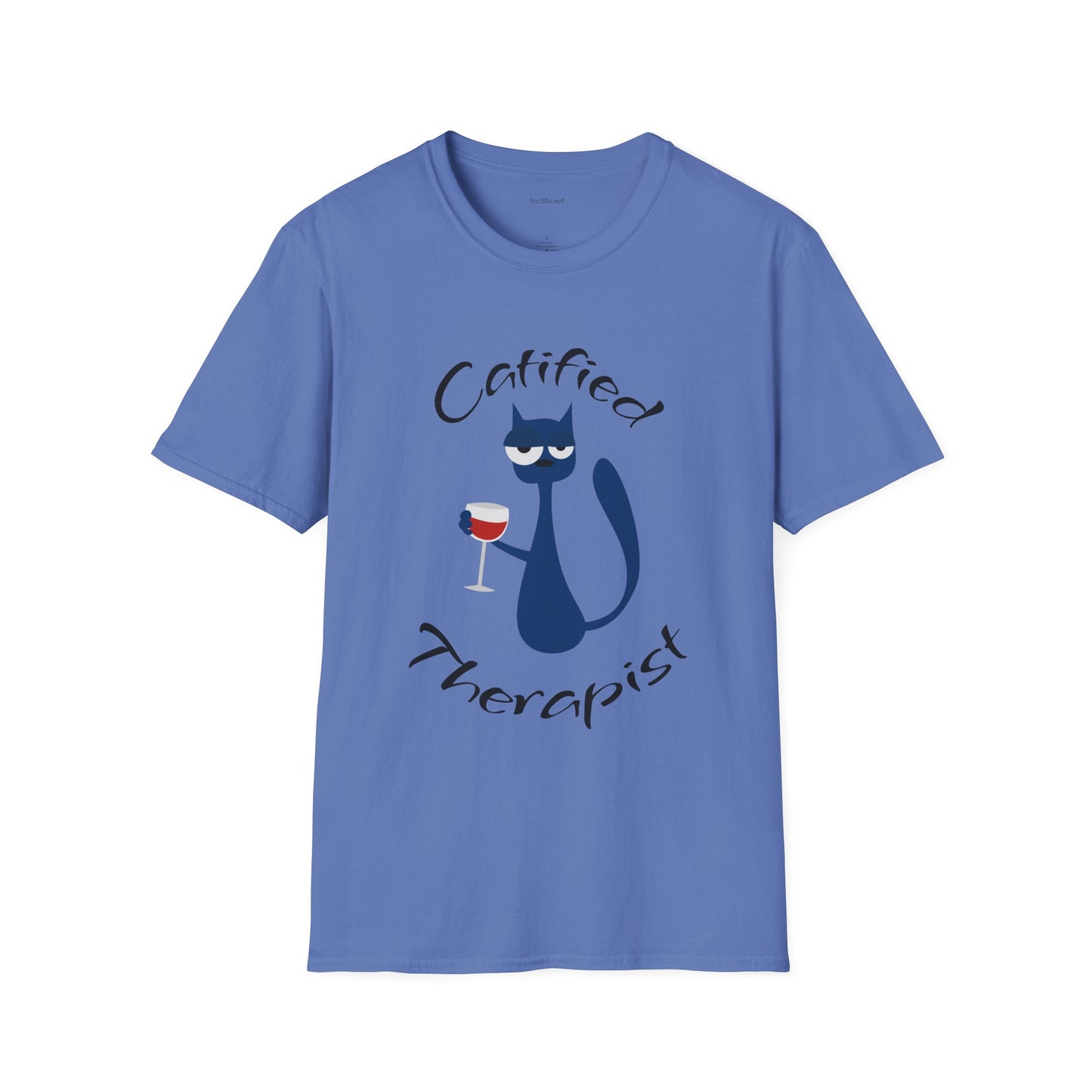 Catified Therapist - Unisex Softstyle T-Shirt 100% Cotton Graphic