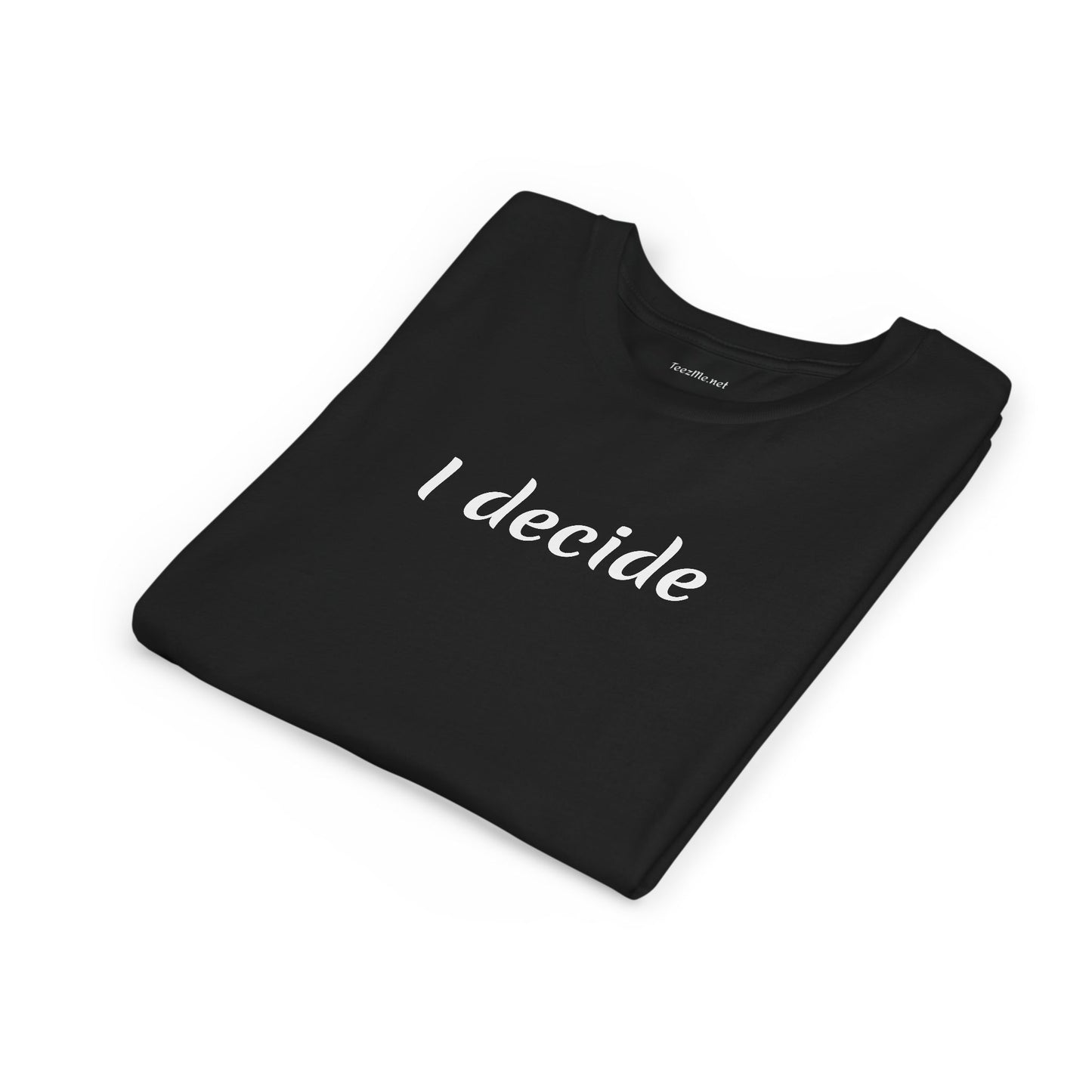 I decide - Unisex Jersey Short Sleeve Tee Petite Adult