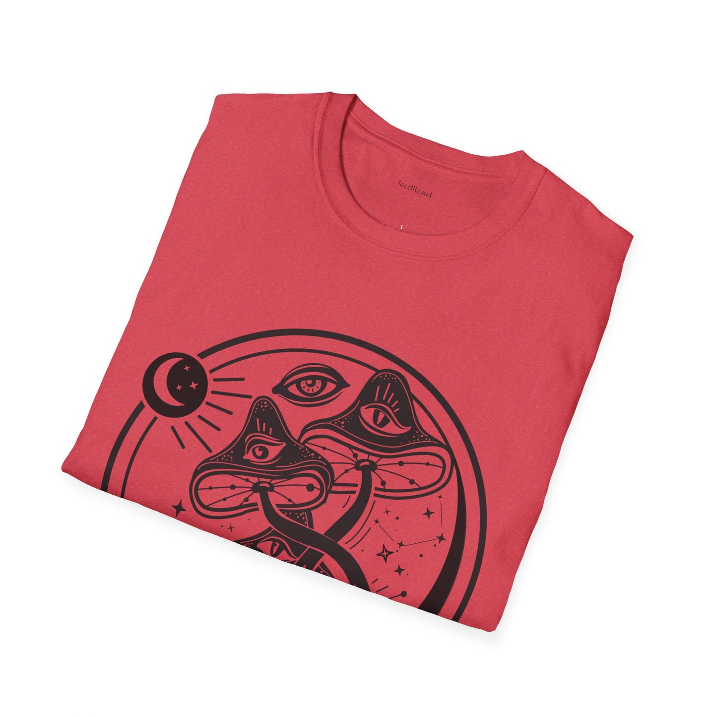 Mushrooms - Unisex Softstyle T-Shirt 100% Cotton Graphic