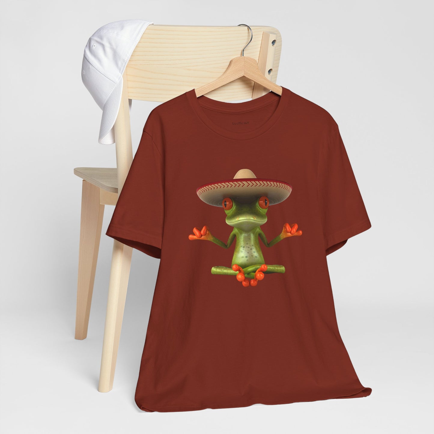 Frog Meditating - Unisex Jersey Short Sleeve Tee