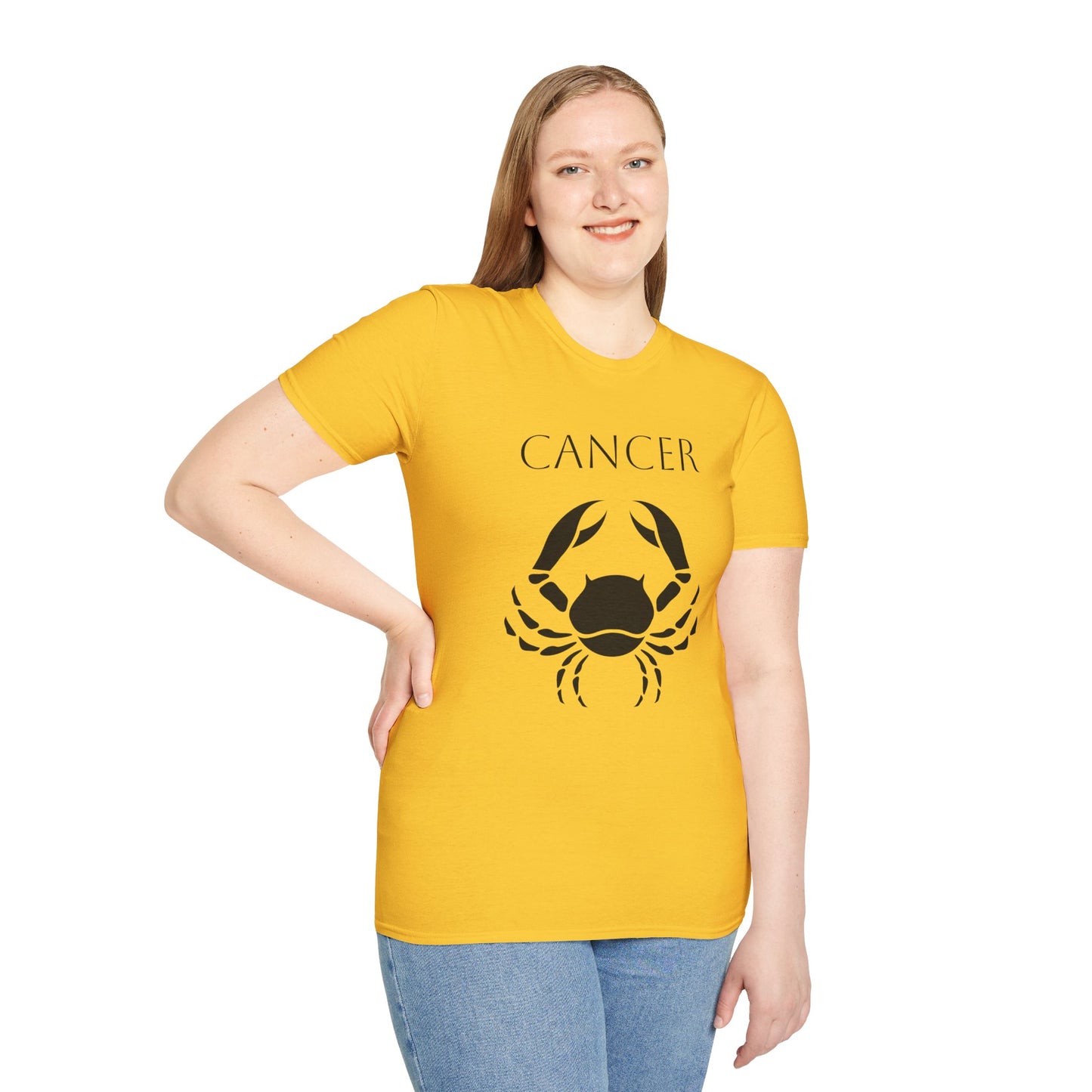 CANCER - Unisex Softstyle T-Shirt 100% Cotton Graphic
