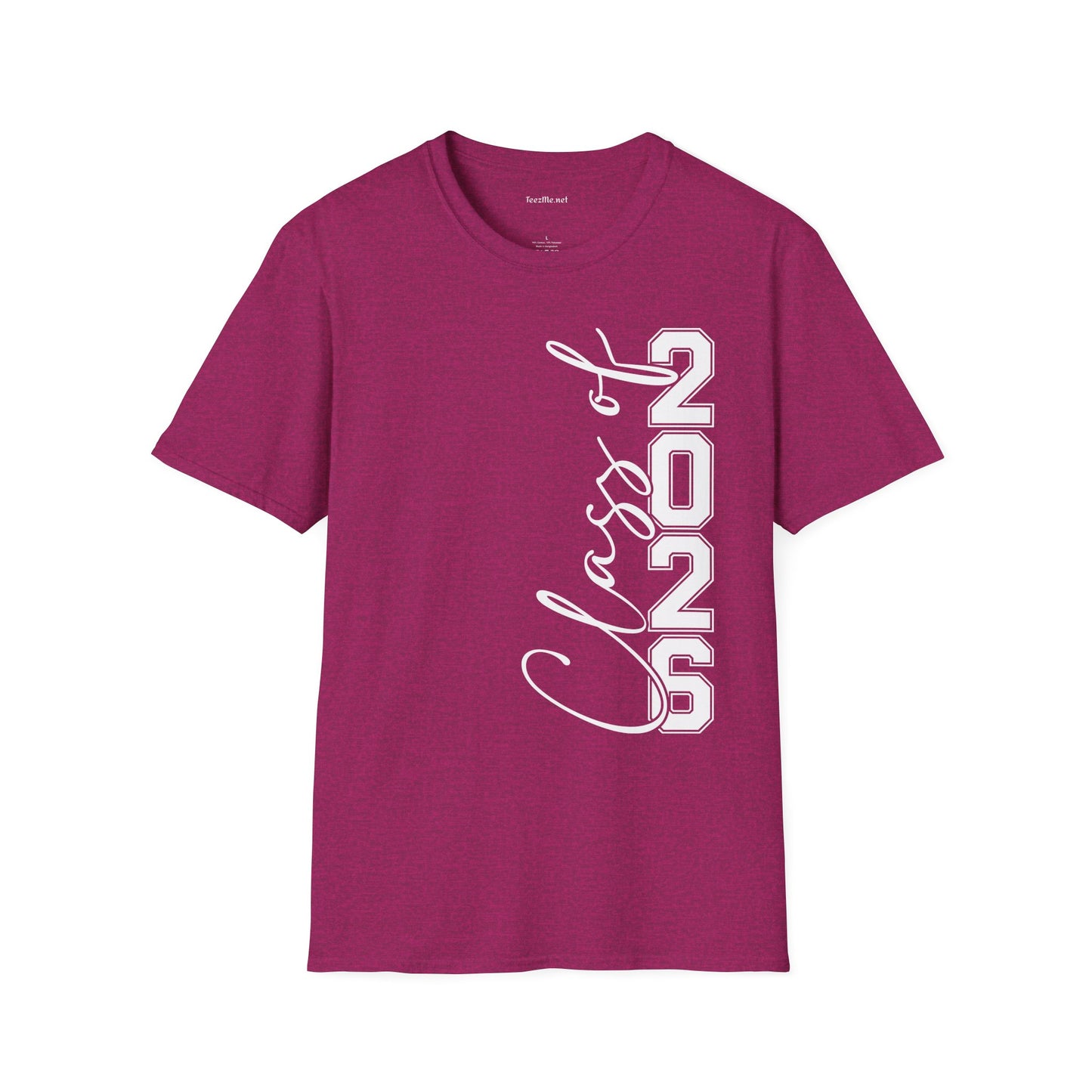 Senior Class of '26 Unisex Softstyle T-Shirt 100% Cotton Graphic