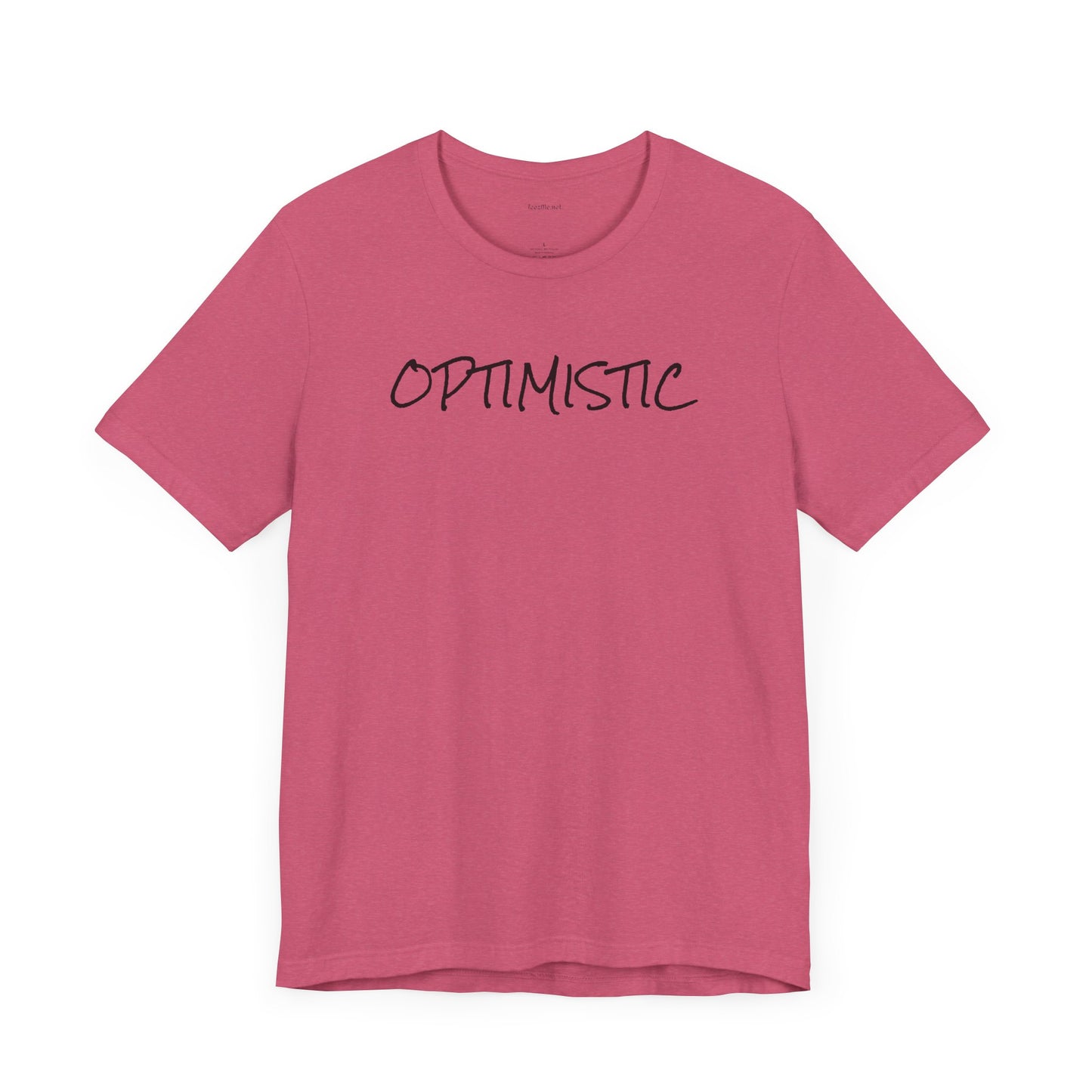 OPTIMISTIC - Unisex Jersey Short Sleeve Tee