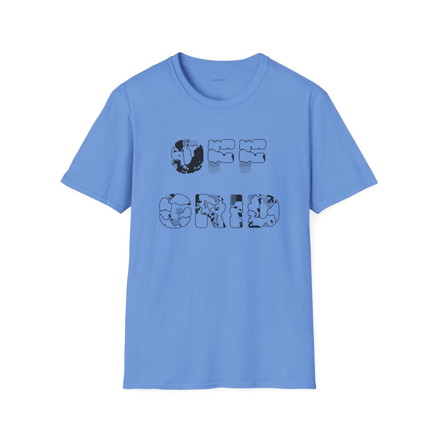 OFF GRID - Unisex Softstyle T-Shirt 100% Cotton Graphic