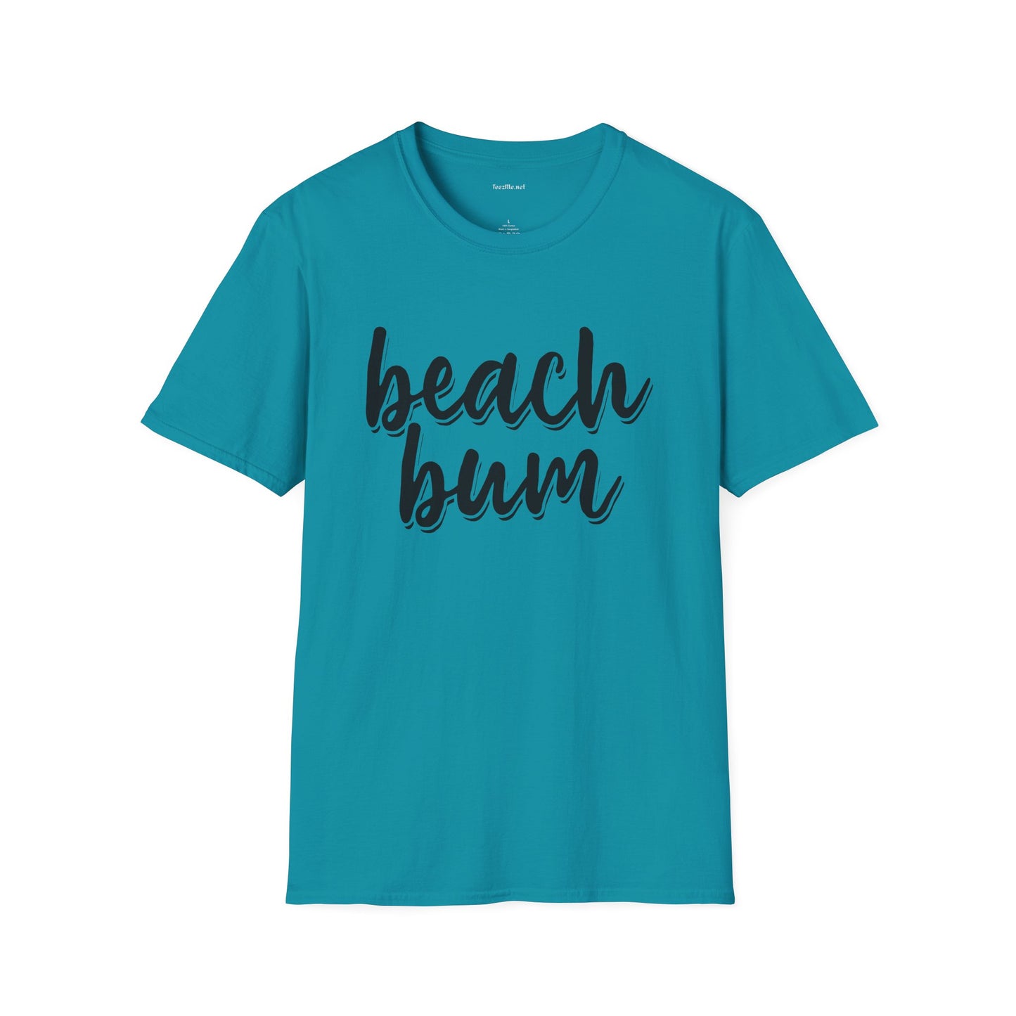 Beach Bum - Unisex Softstyle T-Shirt 100% Cotton Graphic (1)
