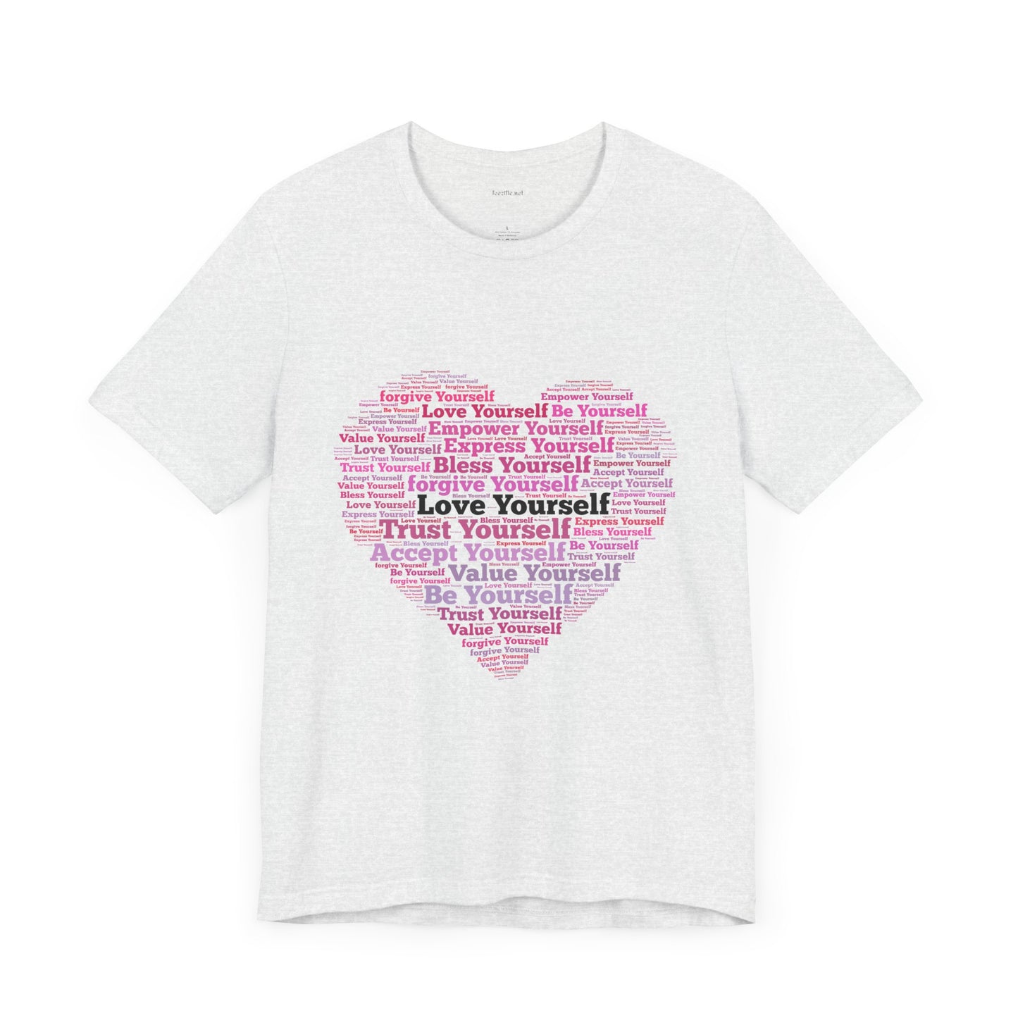 Love - Trust - Accept Yourself- Unisex Jersey Short Sleeve Tee