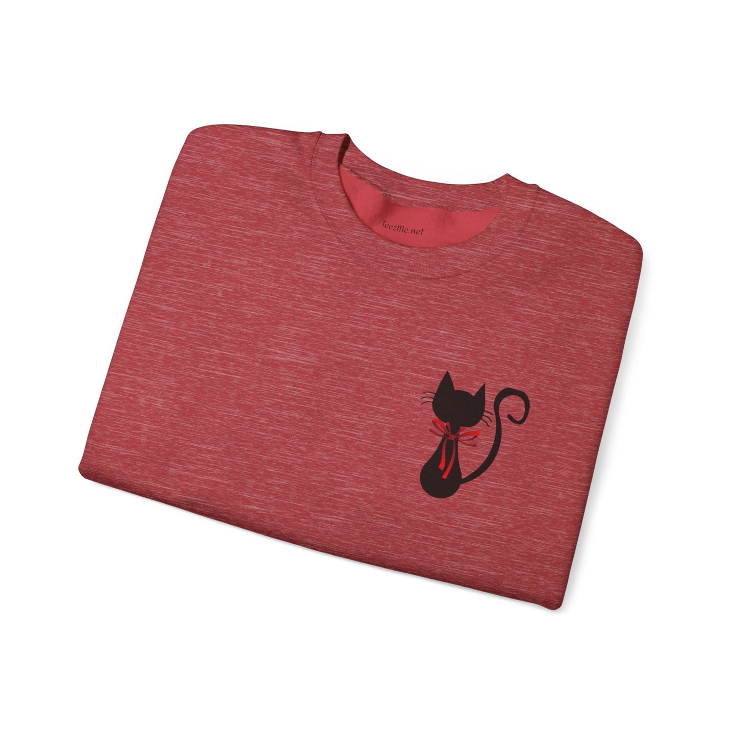 Black cat - Unisex Heavy Blend™ Crewneck Sweatshirt