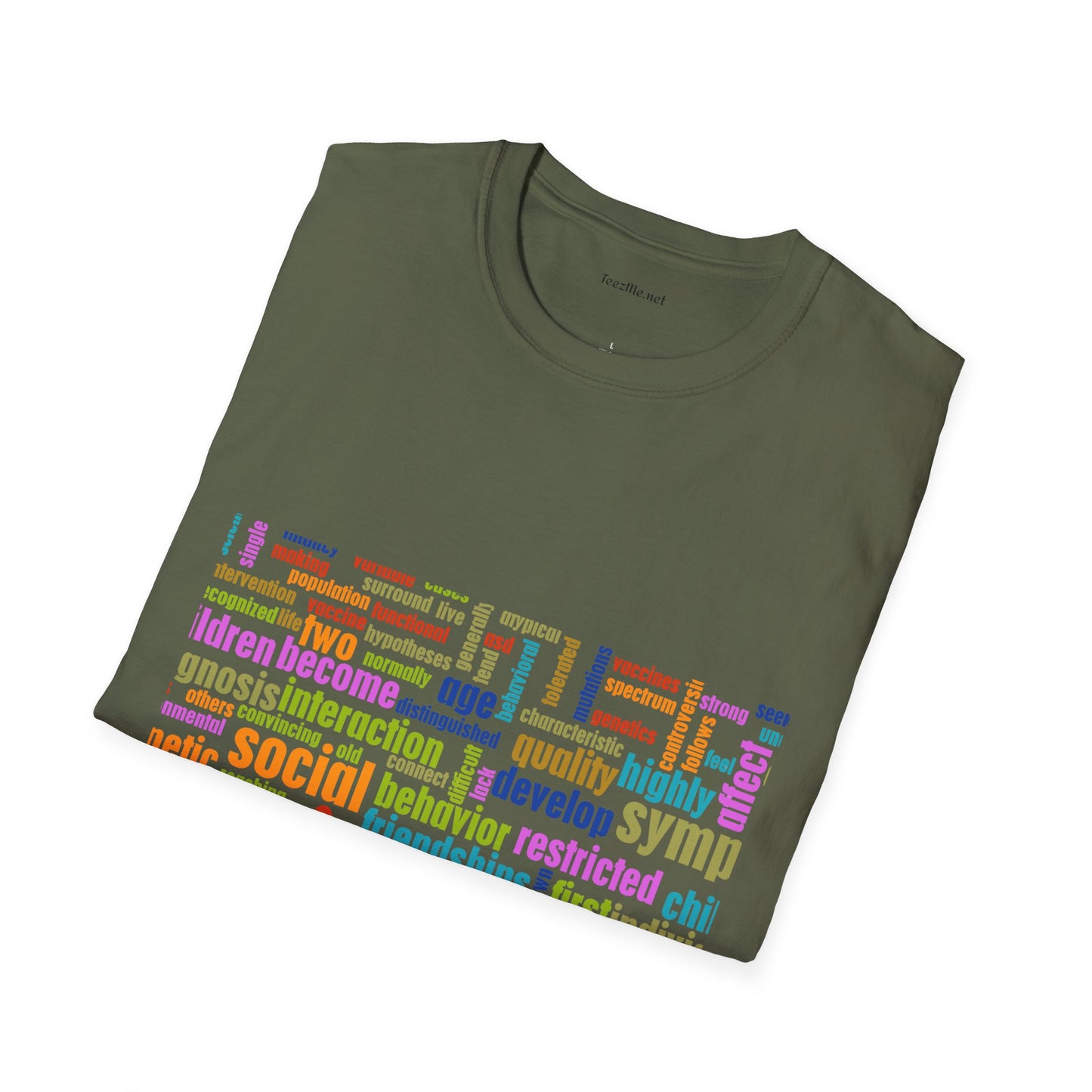 AUTISM speaks- Unisex Softstyle T-Shirt 100% Cotton Graphic