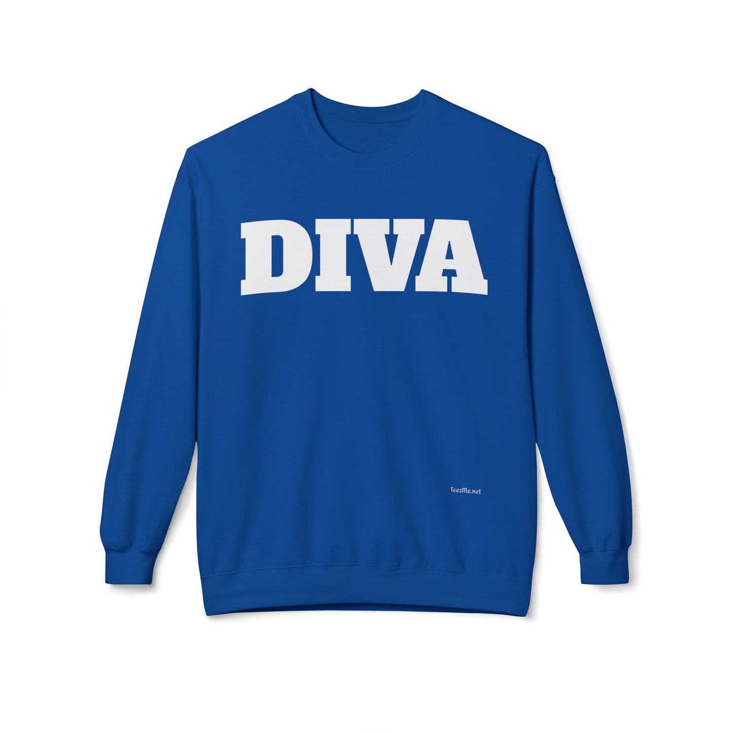 DIVA - Unisex Midweight Softstyle Fleece Crewneck Sweatshirt