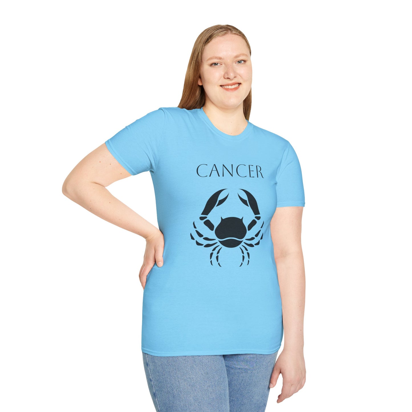 CANCER - Unisex Softstyle T-Shirt 100% Cotton Graphic