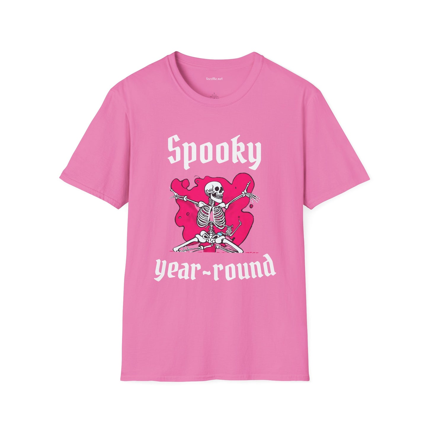 Spooky year-round Unisex Softstyle T-Shirt 100% Cotton Graphic