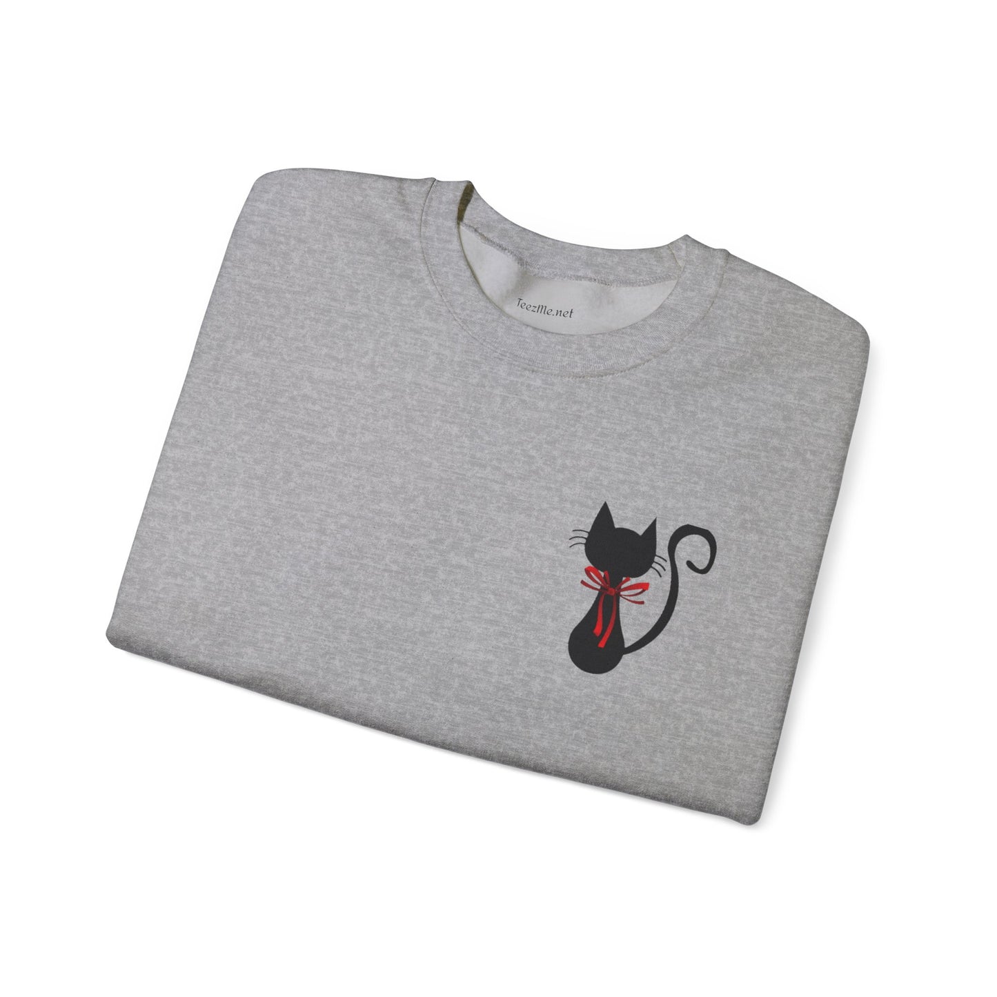 Black cat - Unisex Heavy Blend™ Crewneck Sweatshirt