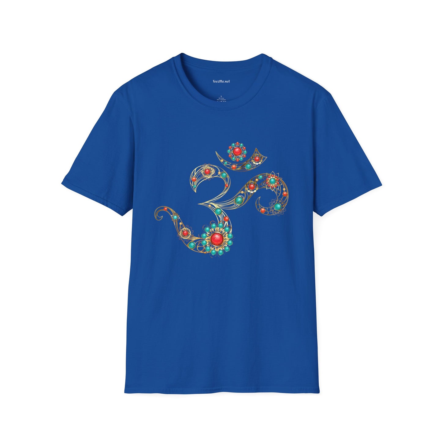 Symbol of OM Unisex Softstyle T-Shirt 100% Cotton Graphic