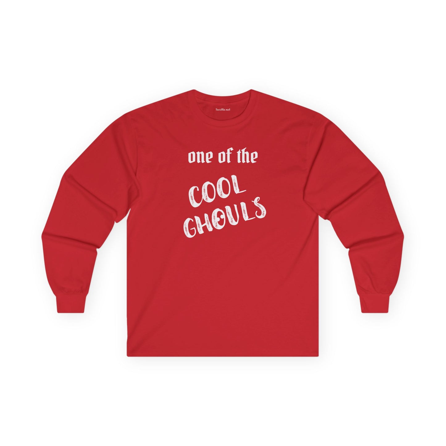 one of the Cool Ghouls Unisex Ultra Cotton Long Sleeve Tee