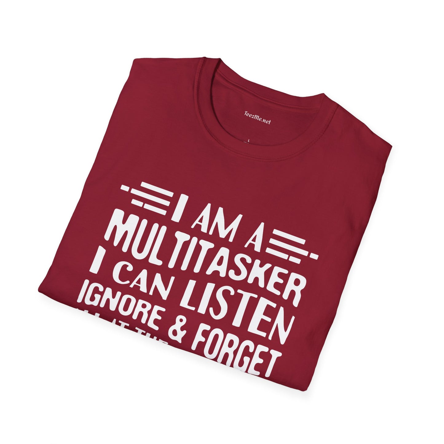 MultiTasker Unisex SoftStyle T-Shirt 100% Cotton