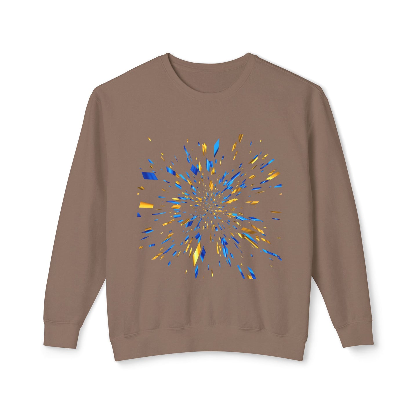 Burst - Unisex Lightweight Crewneck Sweatshirt