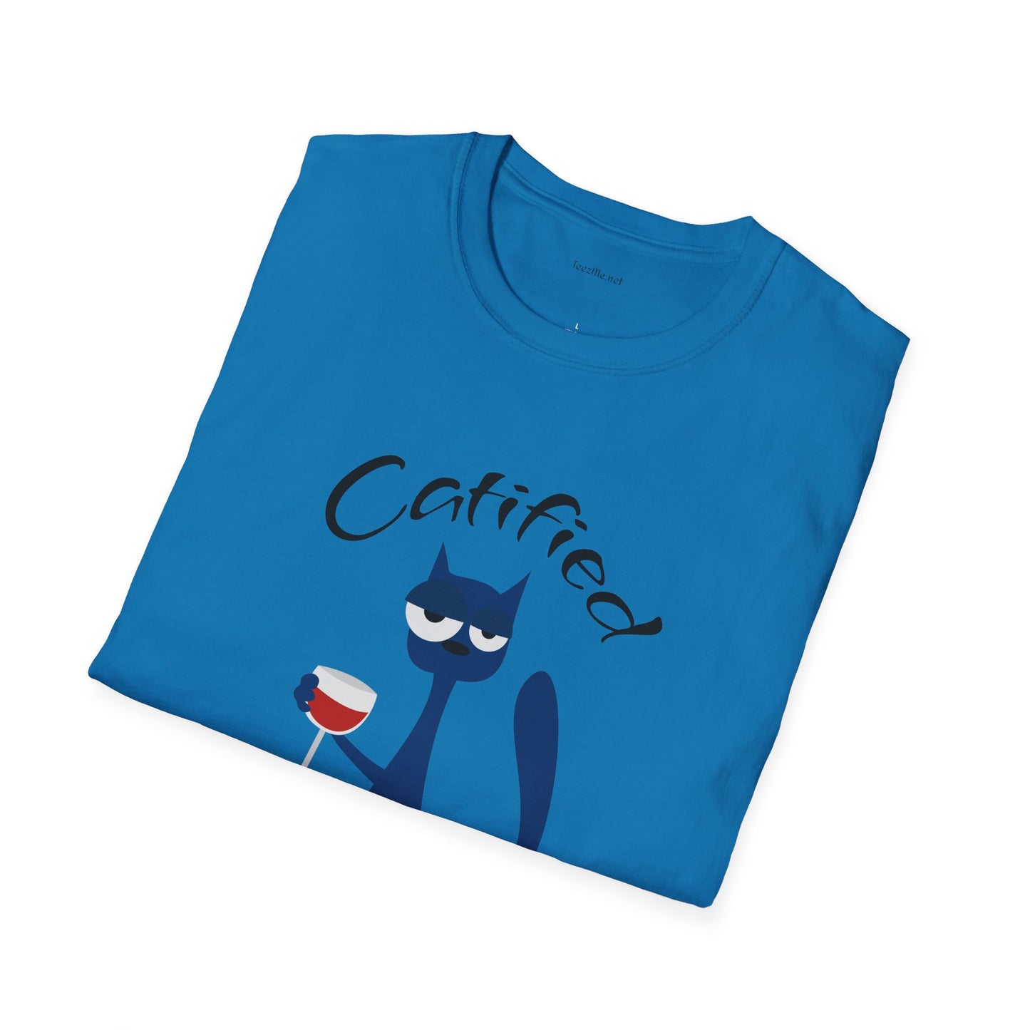 Catified Therapist - Unisex Softstyle T-Shirt 100% Cotton Graphic