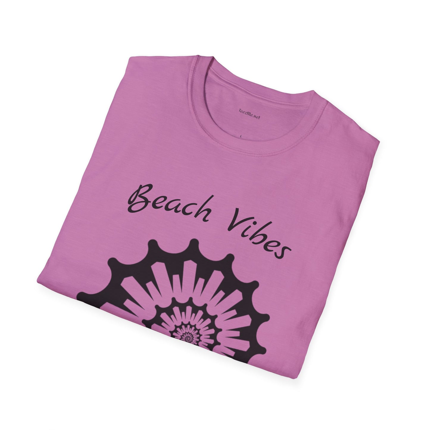 Beach Vibes - Unisex Softstyle T-Shirt 100% Cotton Graphic