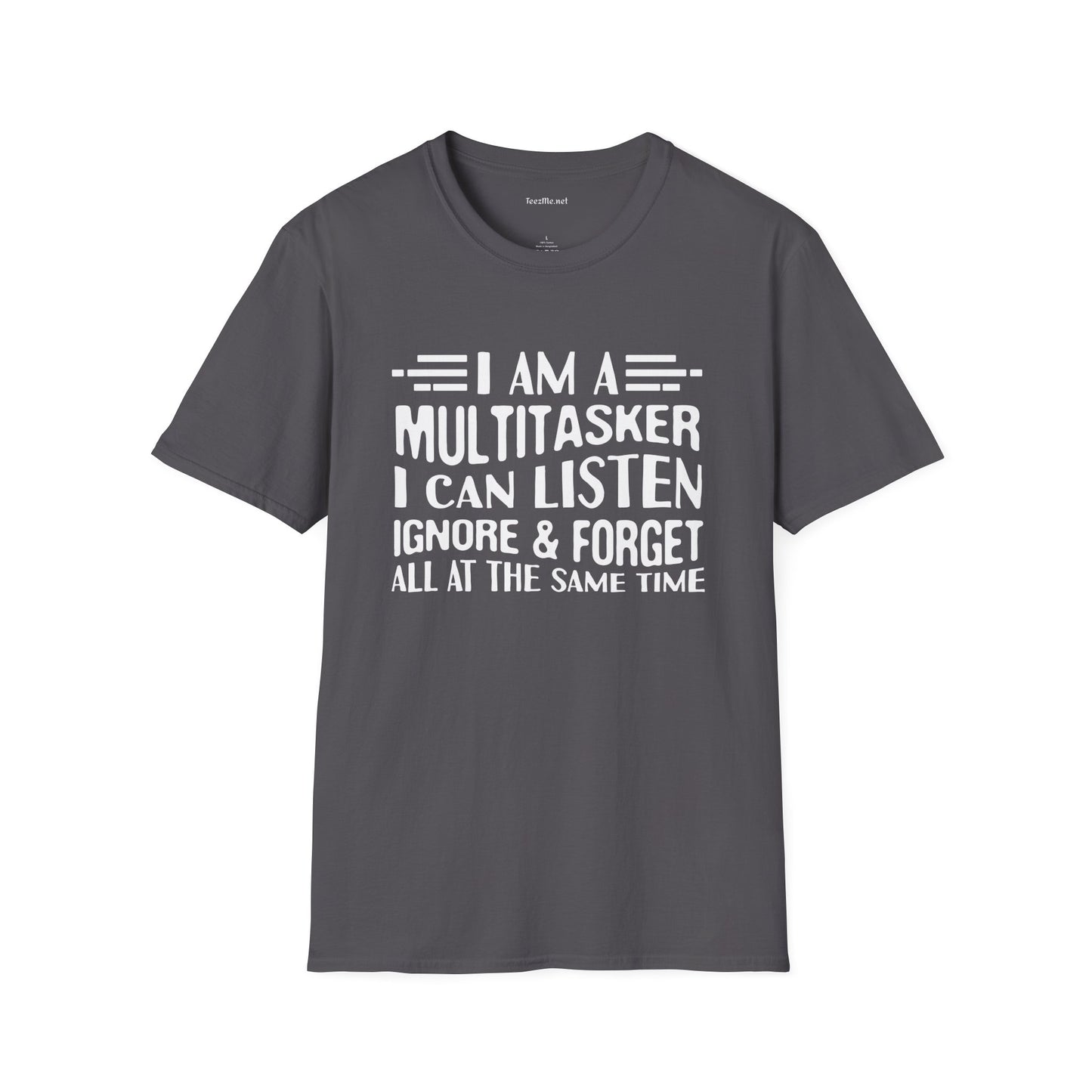 MultiTasker Unisex SoftStyle T-Shirt 100% Cotton
