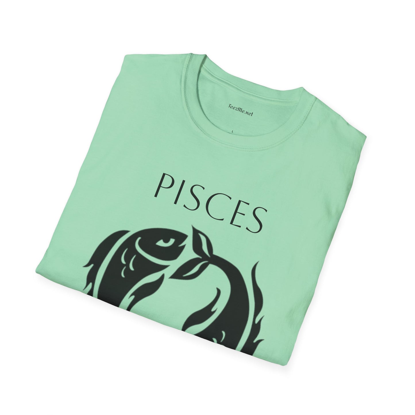 PISCES - Unisex Softstyle T-Shirt 100% Cotton Graphic