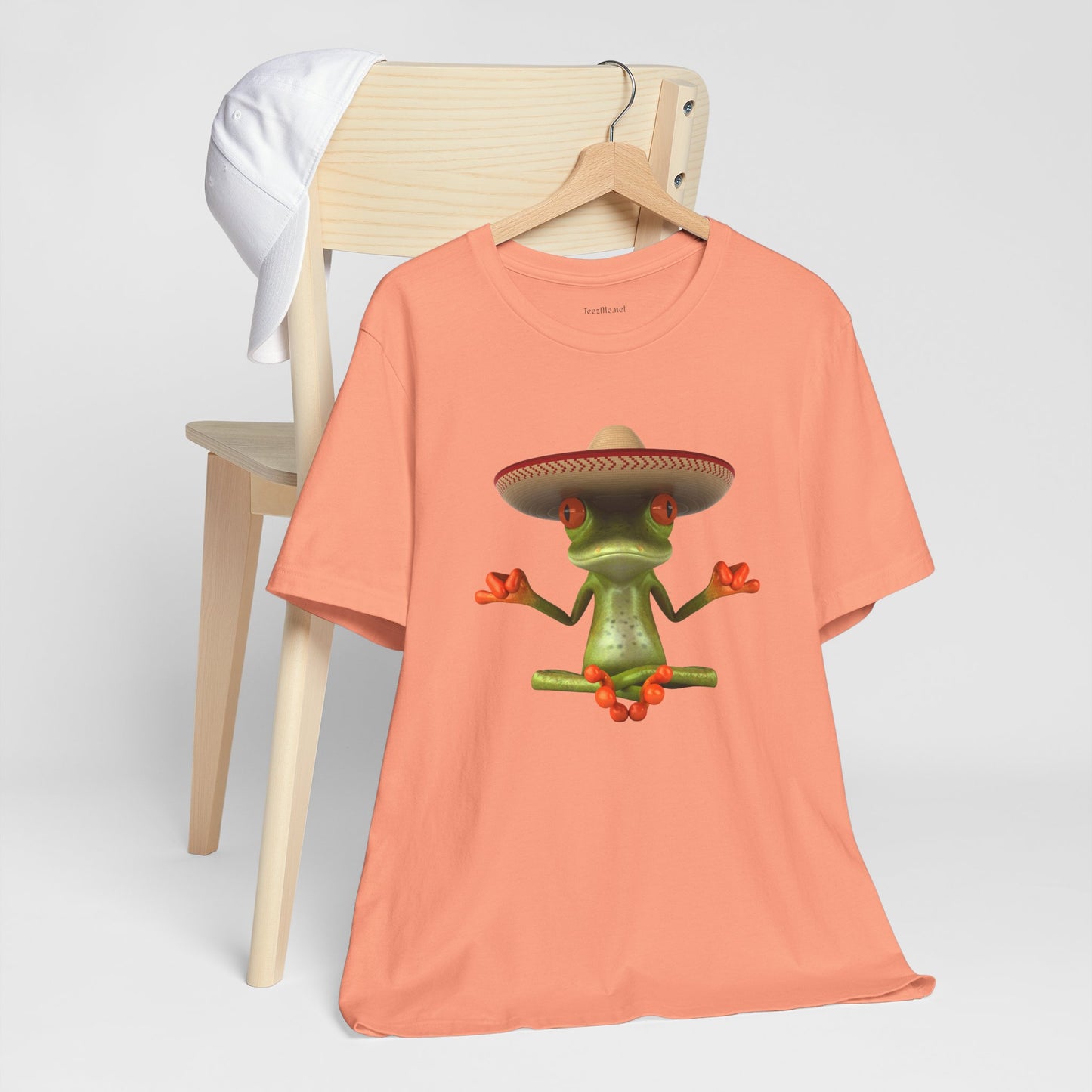 Frog Meditating - Unisex Jersey Short Sleeve Tee