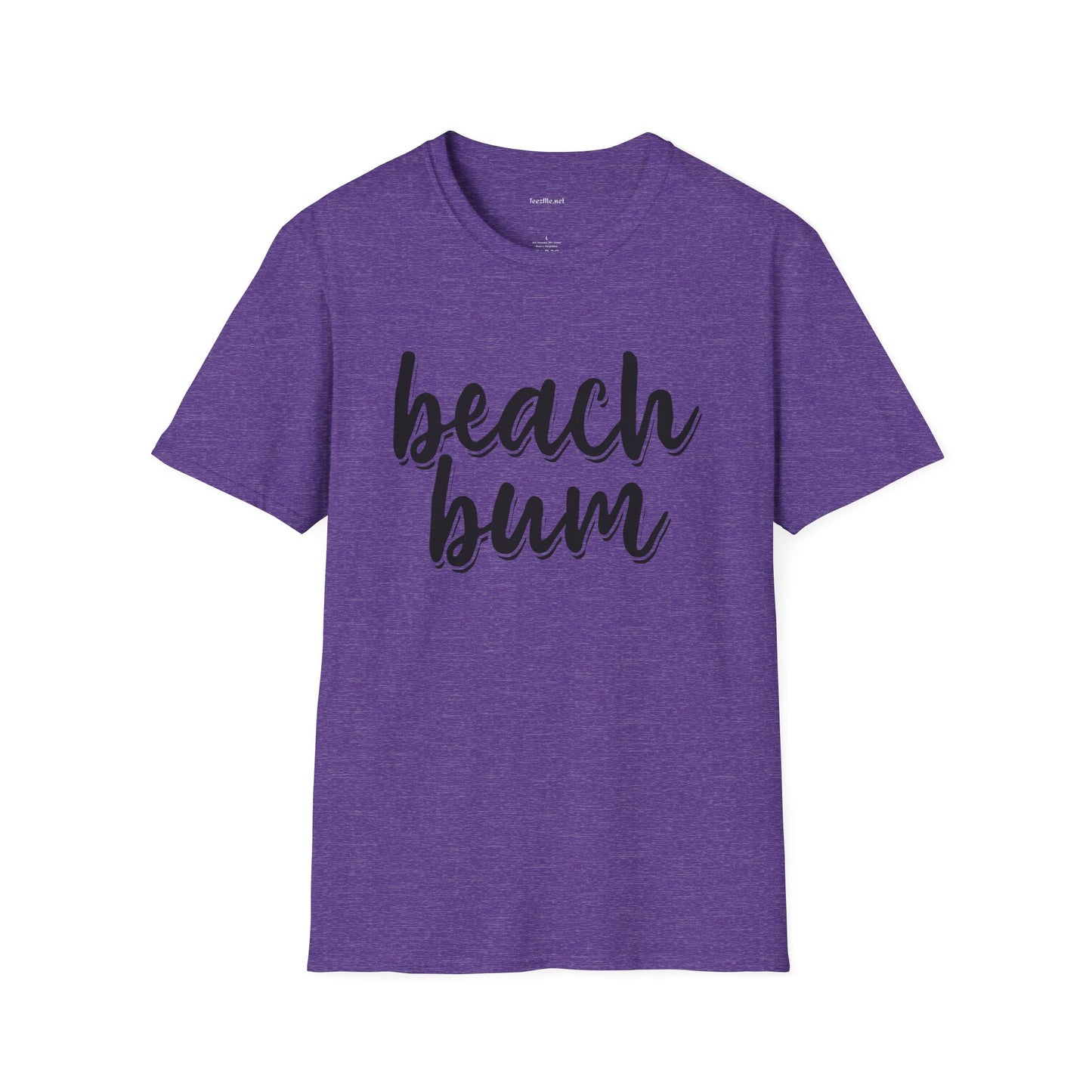 Beach Bum - Unisex Softstyle T-Shirt 100% Cotton Graphic (1)
