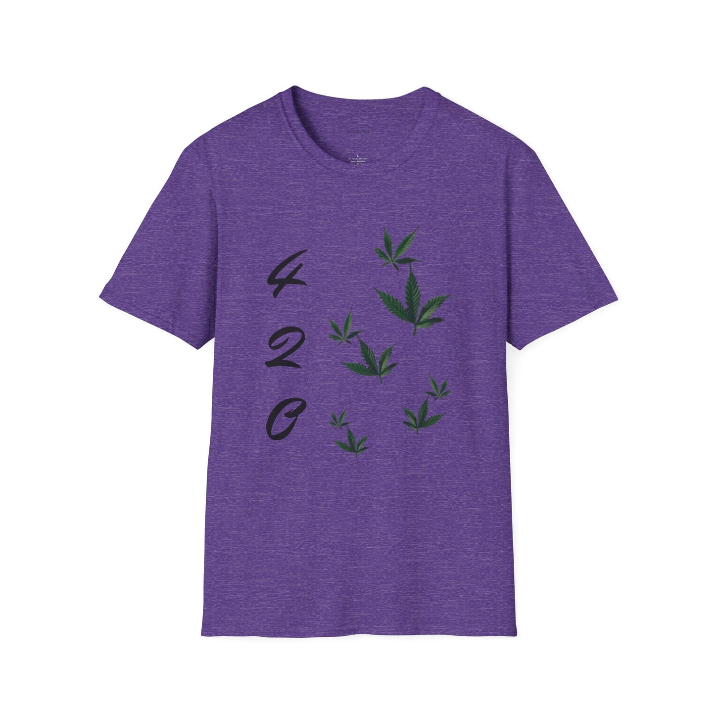 420 - Unisex Softstyle T-Shirt 100% Cotton Graphic #weed #cannabis